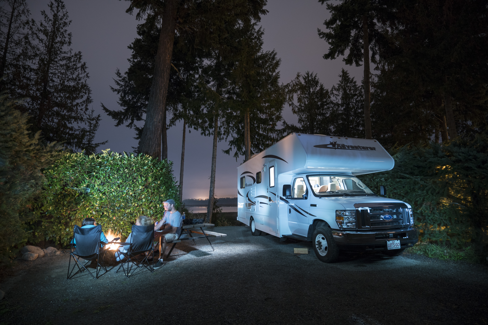 Vintage trailers turn back time for campers in Victoria